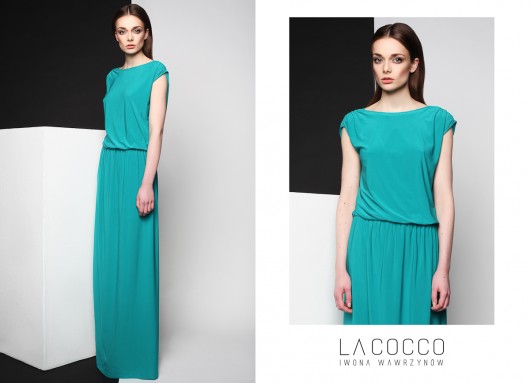 New LONG COLOURS Dress  LA COCCO