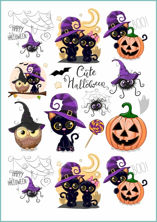 tatuaże zmywalne, tymczasowe Tatuaż tymczasowy "Halloween cat"