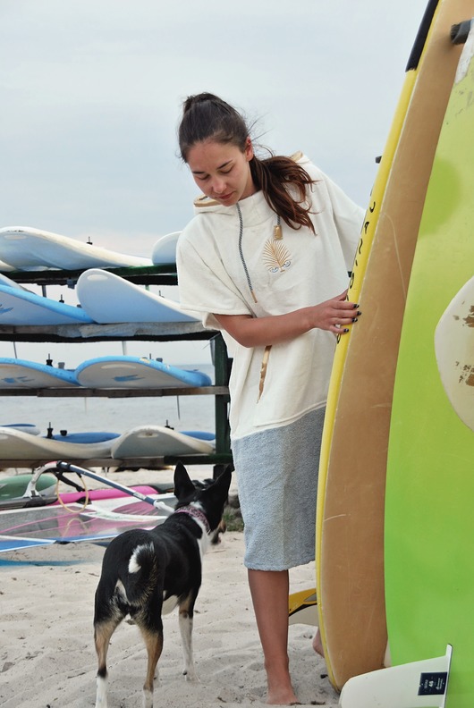 Ręcznik kąpielowy,ponczo plażowe surf PALOMA VADA.PROJEKT