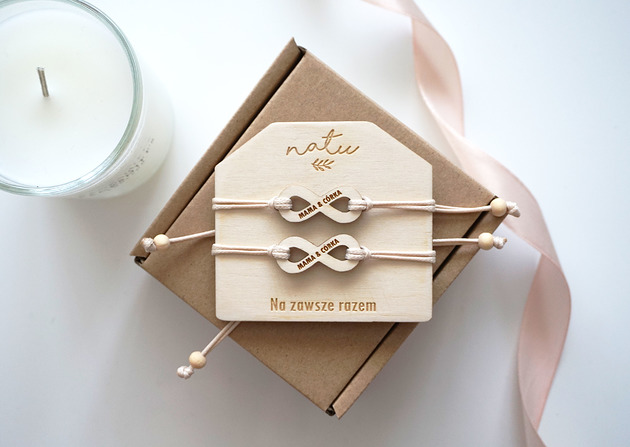 biżuteria dla dzieci Bransoletki dla mamy i córki