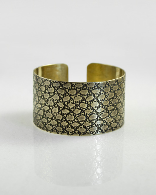 bransoletki wire wrapping Wężowa - mosiężna bransoletka