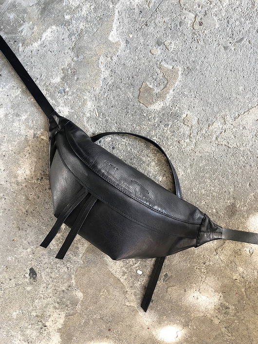 Duża skórzana NERKA TOREBKA INA BAG Moyee