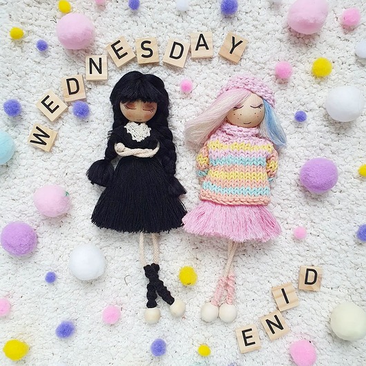 dodatki - różne Wednesday & Enid