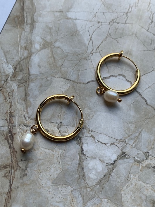 klipsy Klipsy z perłami