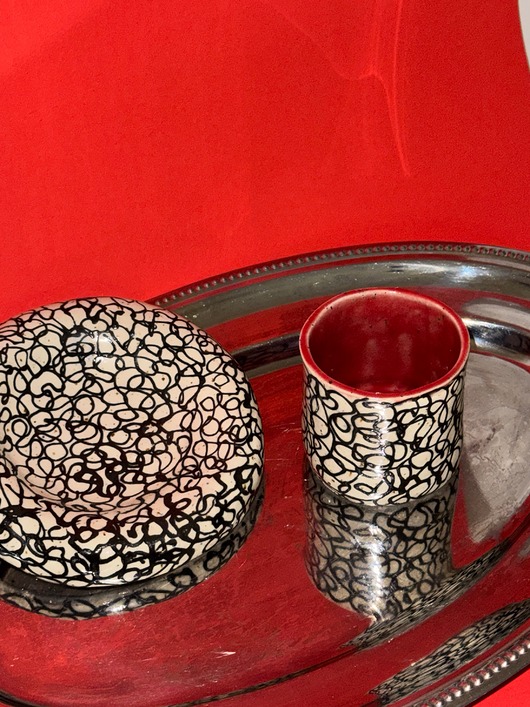 kubki Czarka ceramiczna 150 ml handmade