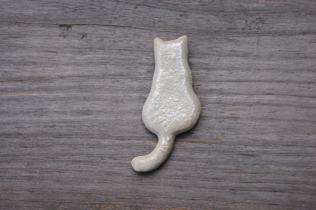 magnesy Ceramiczny magnes kot perłowy