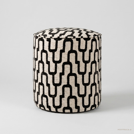 pufy do siedzenia Puf Doux black