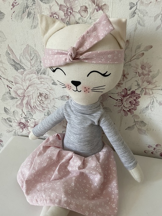 Maskotka Kotek Amelka 60 cm GroKo Design
