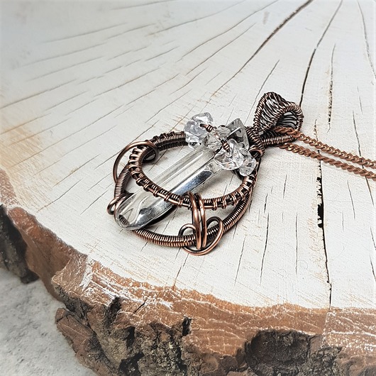 wisiory Kryształ górski m143