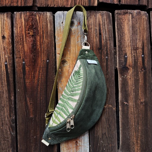 saszetka nerka Nerka klasyczna liść paproci