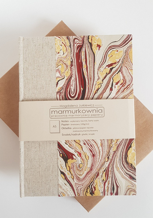 Notes, szkicownik marmurkownia
