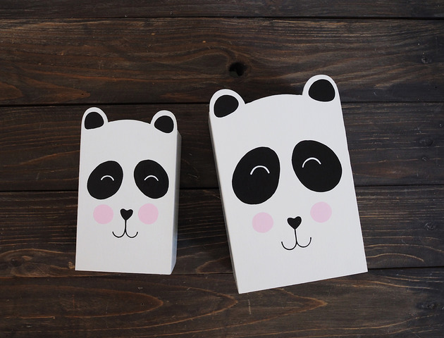 DUŻY lub MAŁY - panda - 1 szt organizer anamarko