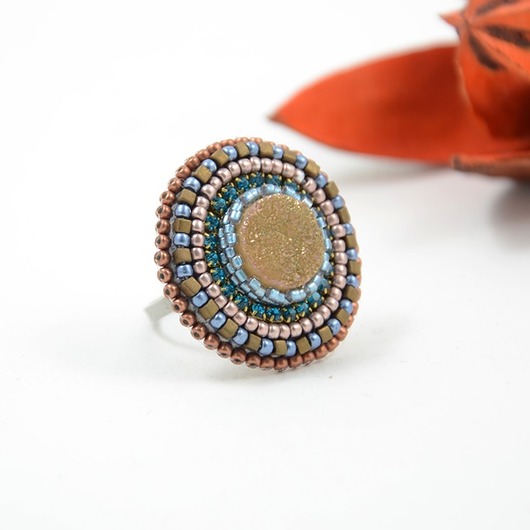 pierścionki srebrne Tytania II ring