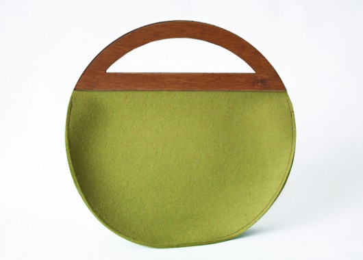 Round Glamour Oliwe Green moo studio