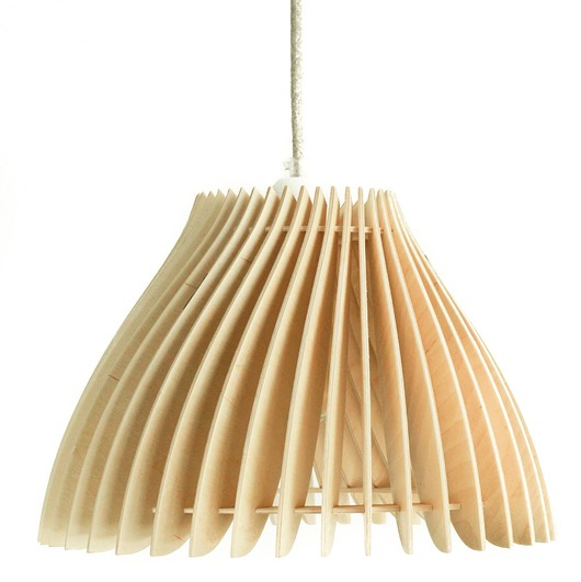 BAUDA Abażur lampa ze sklejki ignelparametricdesign