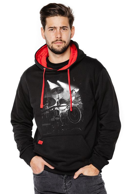 bluzy męskie Bluza kangurka UNDERWORLD unisex Drums