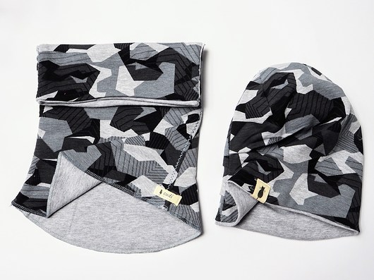 KOMPLET czapka & komin MORO Cudi KiDS