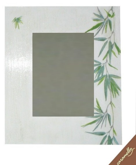 Lusterko Bamboo caramello