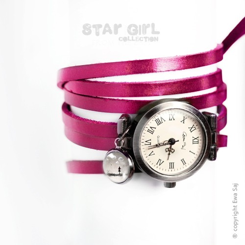 Star Girl Classic, Obłoki - Bransoletka- zegarek Ewa Saj Fotografie