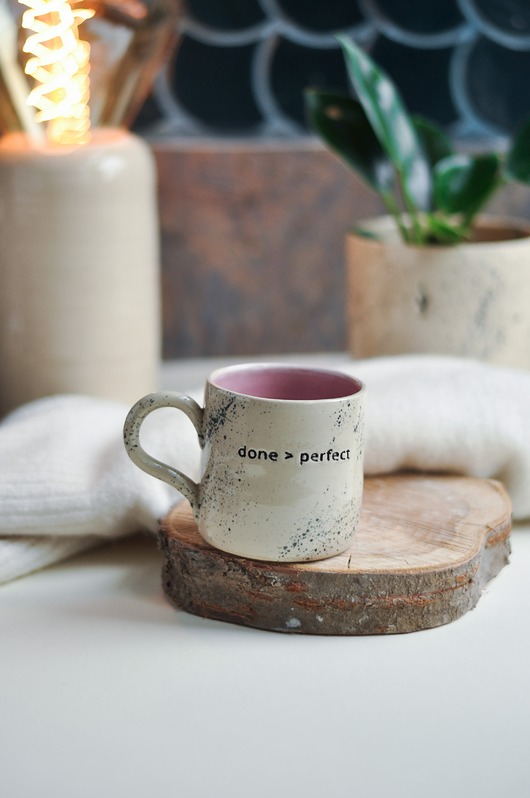 kubki Ceramiczny Kubek 250 ml "done perfect"