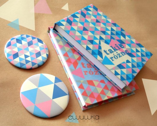 notesy magnetyczne TRIANGLES ewuwka