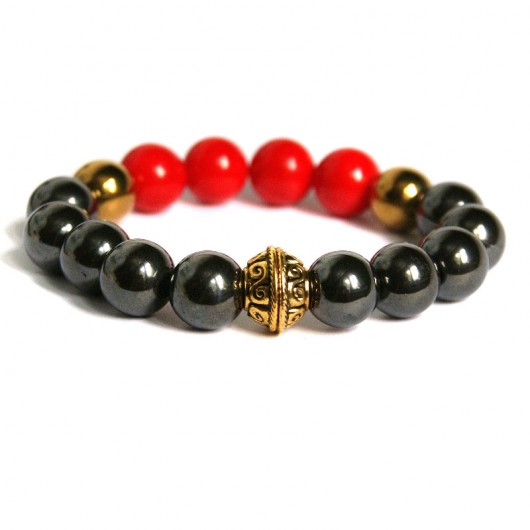 NEW! graphite, red & gold VII kaktusia
