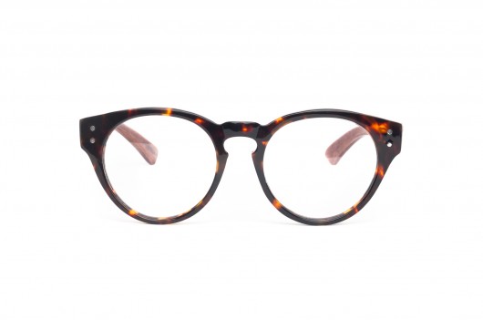 okulary damskie Okulary drewniane / Gold - Slimmer 