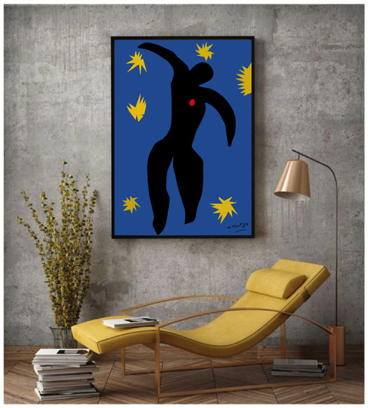 plakaty PLAKAT Henri Matisse Icarus Ikar dekoracyjny
