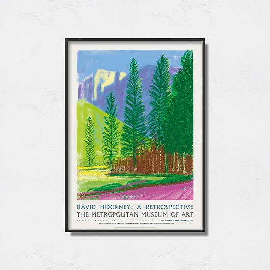 plakaty David Hockney - Exhibition Poster