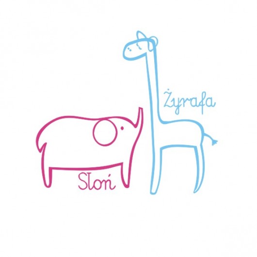 słoń i żyrafa  Project 8