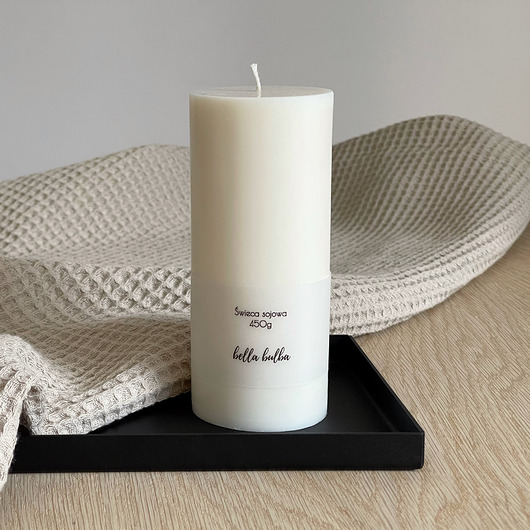 świeczniki i świece Świeca z wosku sojowego 450g