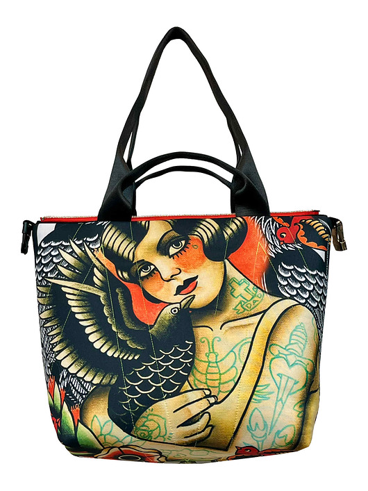 torby na ramię Art MIMA bag SHORT & Szymon Kurpiewski print