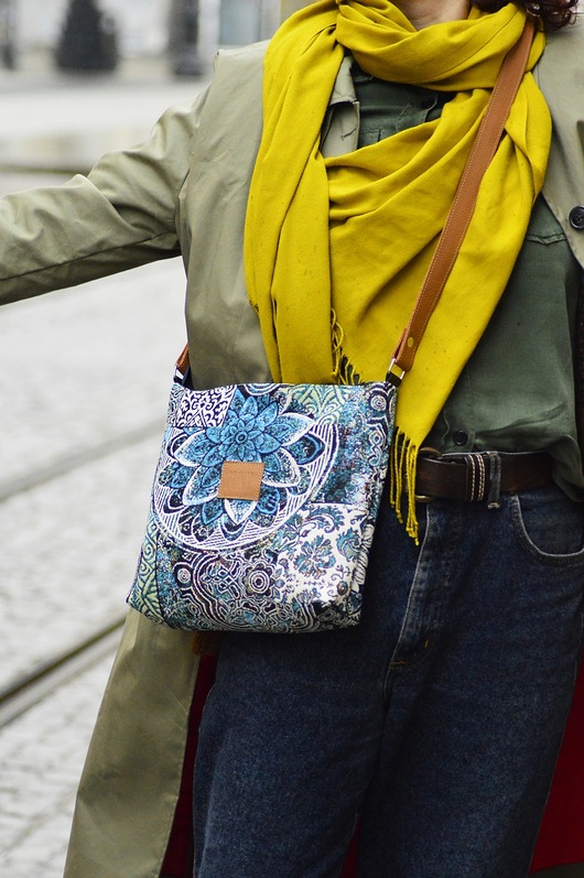 torby na ramię Mini Listonoszka Orient