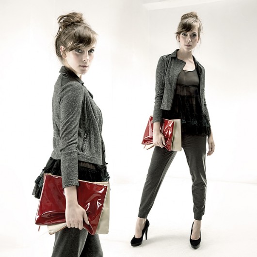 Kopertówka Torebka Handmade - Etui BLOOD CADOaccessories