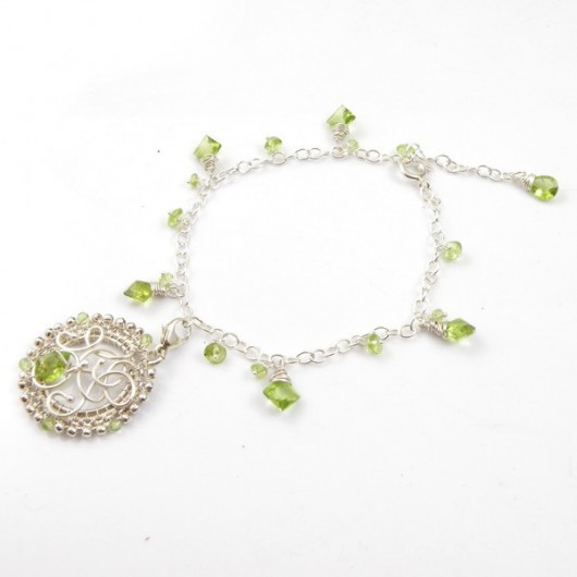 Canteries z peridotem Sunflower Kornelia Kubinowska