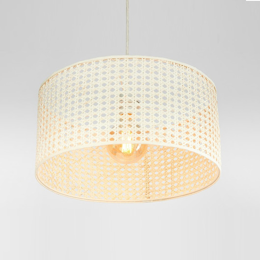 lampy wiszące Lampa z naturalnego rattanu Bali