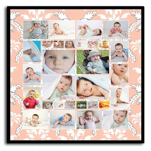 plakaty Plakat z 30 personalizowanymi zdjęciami wzory