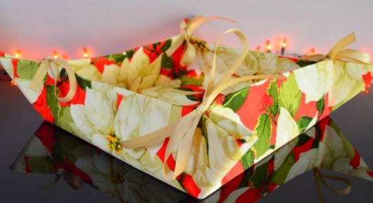 Koszyk na pieczywo "Poinsetia" Monart