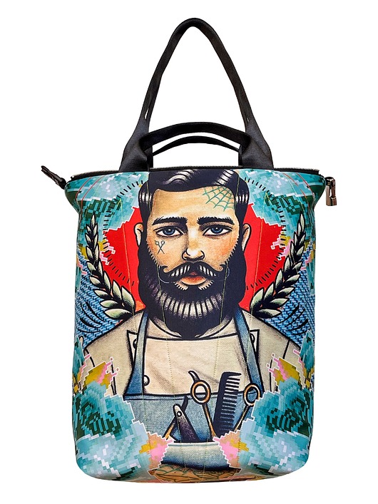 torby i nerki męskie Art MIMA bag UNI & Szymon Kurpiewski print