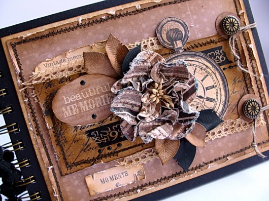 Albumik w stylu vintage Dorota mk