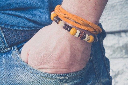MĘSKA bransoletka SRI LANKA rudraksza NOMAD ACCESSORIES