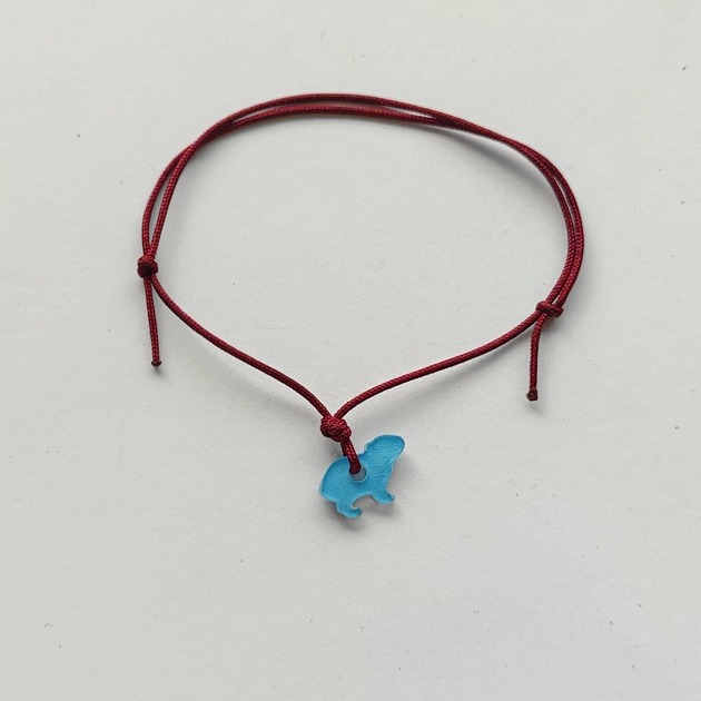 bransoletki na sznurku Kapibara bransoletka