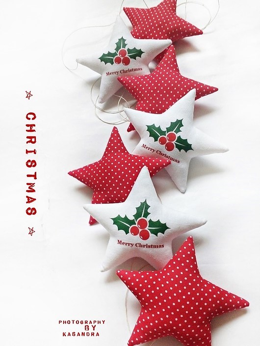 CHRISTMAS - świąteczna girlanda Pracownia ktorej nie ma