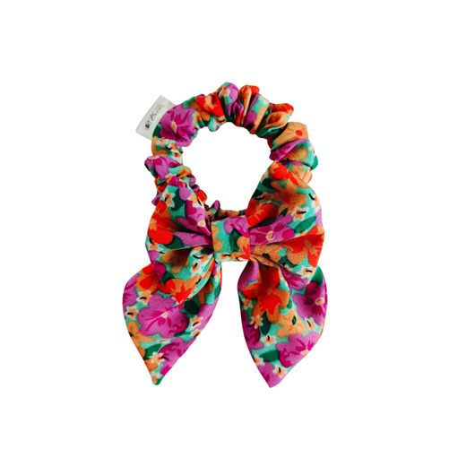 gumki do włosów Scrunchie do włosów, gumka do włosów z KOKARDĄ Letnia fiesta