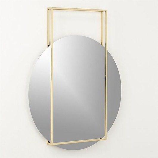 lustra stojące i wiszące LUSTRO OKRĄGŁE LOGAN 60 cm ŚCIENNE W RAMIE LOFT RÓŻNE KOLORY SALON POKÓJ