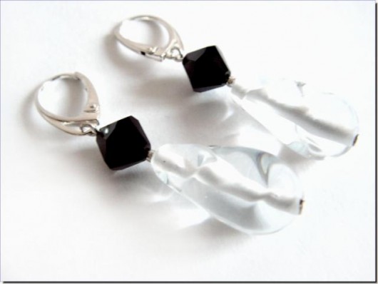 black and crystal margot