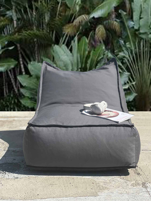 sofy i szezlongi SOFA outdoor pufa na taras balkon