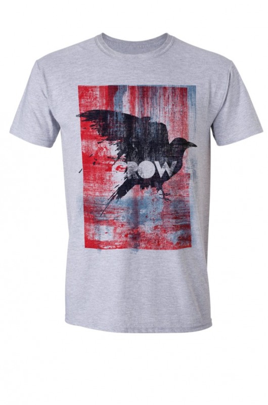 CROW - Koszulka Męska SZARA T-shirt GAU great as You