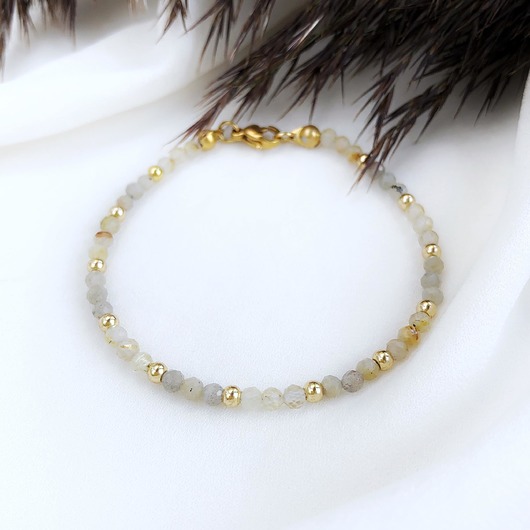 Bransoletka Little Luck Autumn labradoryt Gleeme Jewellery