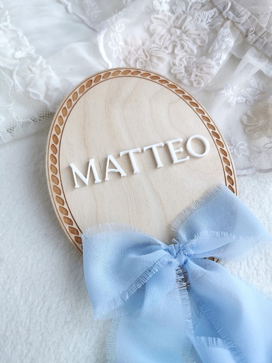 niemowlak - inne Tabliczka z imieniem, sesja noworodkowa, prezent dla noworodka